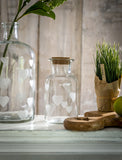 Small Wide Neck Glass Jar